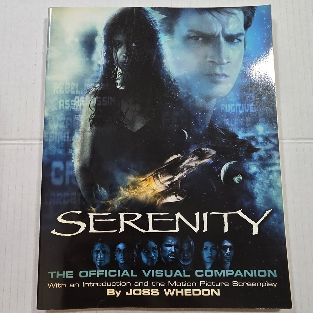 Vintage 2005 Serenity Official Visual Companion Book Firefly Joss Whedon 1st USA